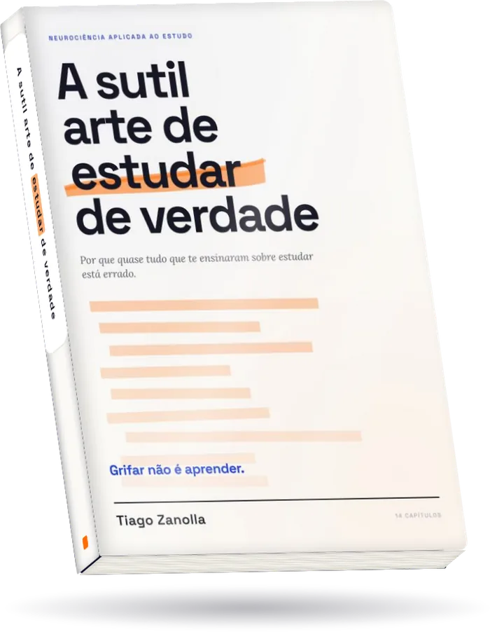 Livro A Sutil Arte de Estudar de Verdade