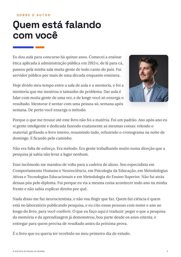Amostra: sobre o autor
